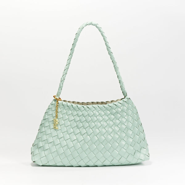 YNYG Estrella Sling Hobo - Aqua Green