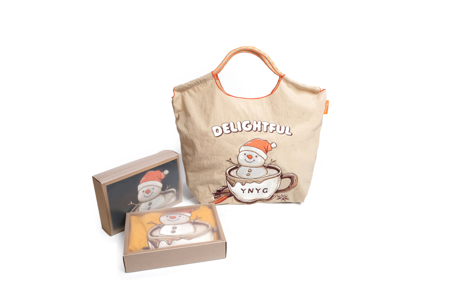 YNYG CityBag - Snowman's Delight - Orange