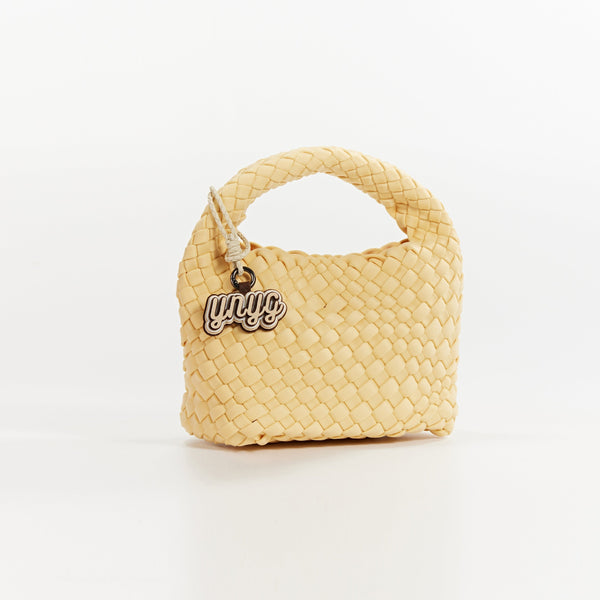Calliope Handwoven Neoprene Mini Hobo - Crossbody Strap