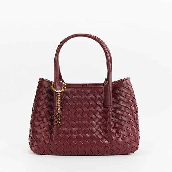 YNYG Estrella Modern Tote - Wine Red