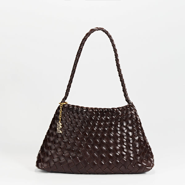 YNYG Estrella Sling Hobo - Chocolate