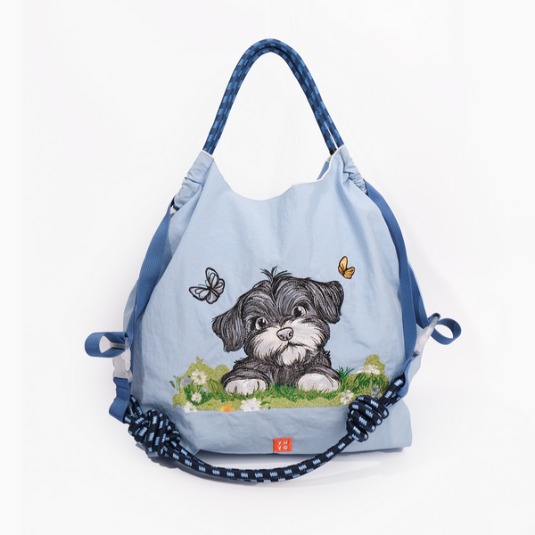 YNYG CityBag - Puppy - Blue