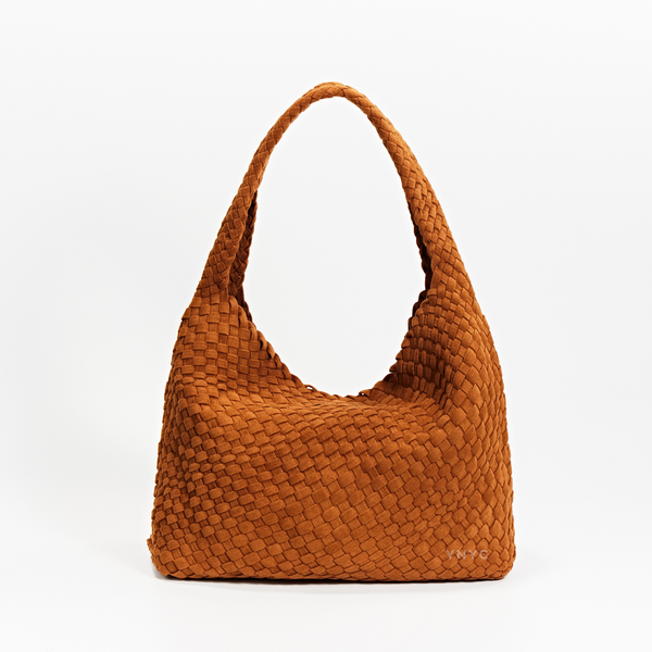 Calliope Carry All Suede Woven Hobo